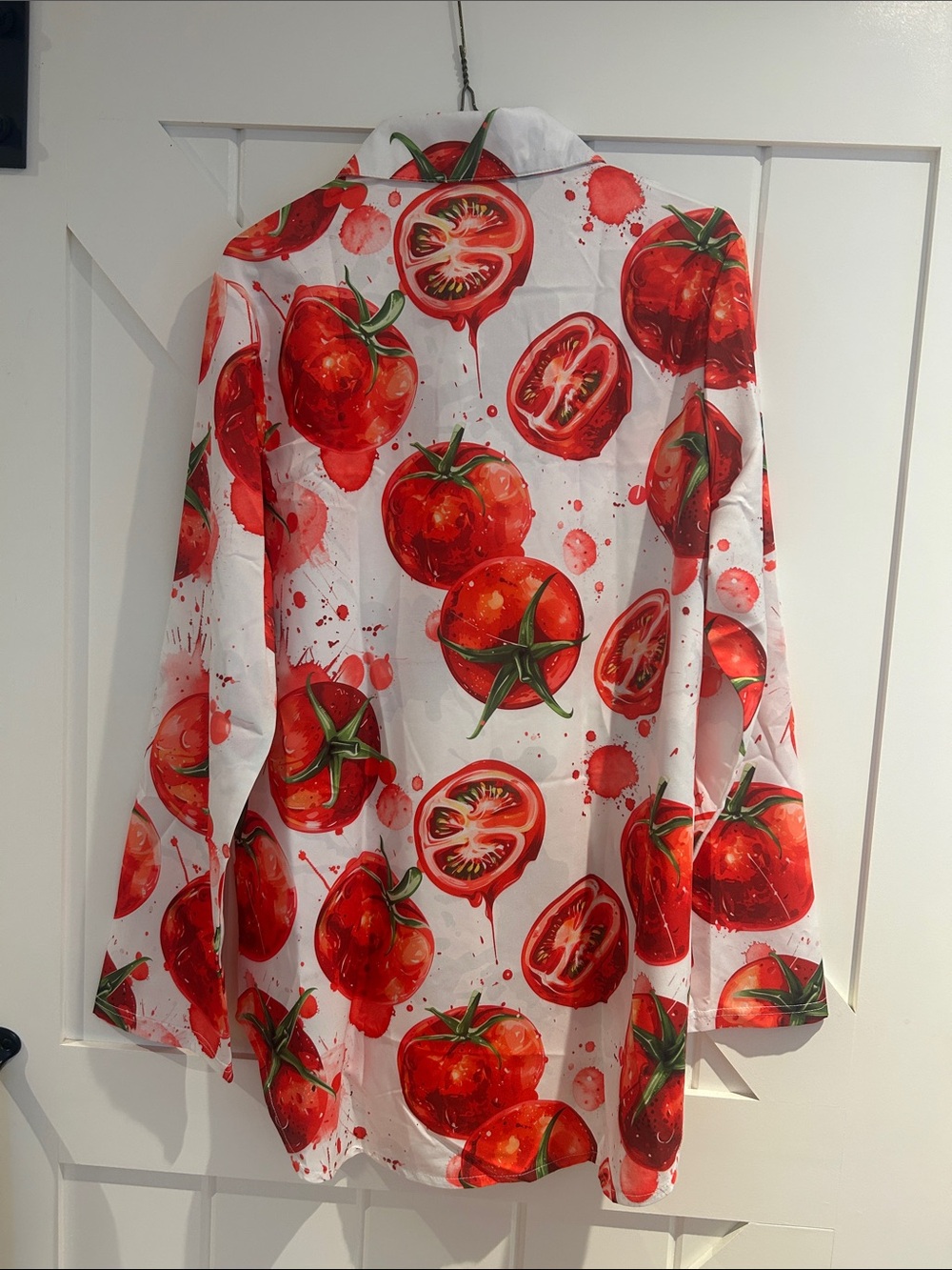Tomato long sleeve blouse